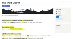 Desktop Screenshot of fivetrails.org